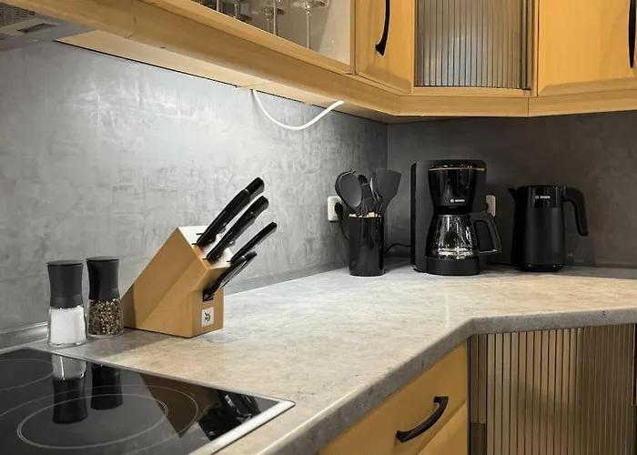 Appartement Geraeumiges Mit Xxl Leinwand I Parkplatz I Wifi