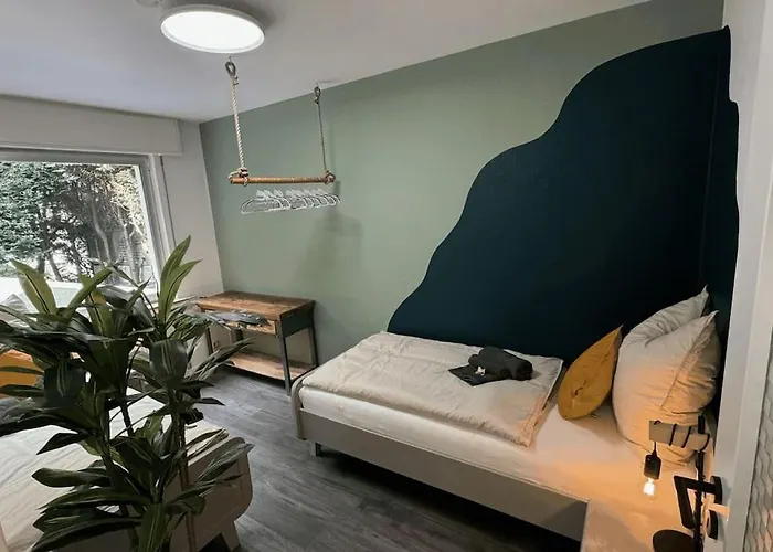 アパート Geraeumiges Mit Xxl Leinwand I Parkplatz I Wifi